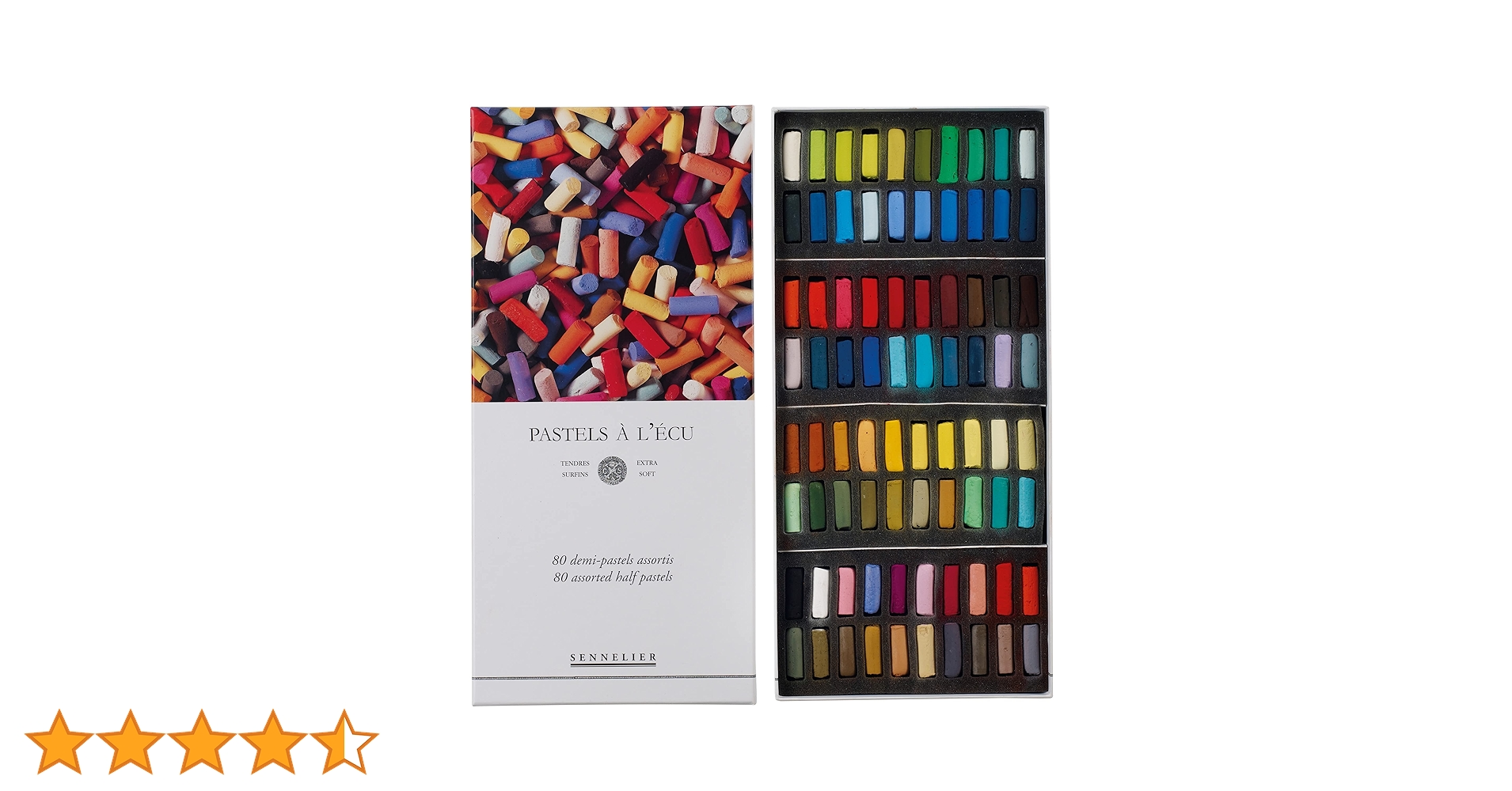 Amazon.co.jp: Sennelierエクストラソフトパステル1/2スティック80